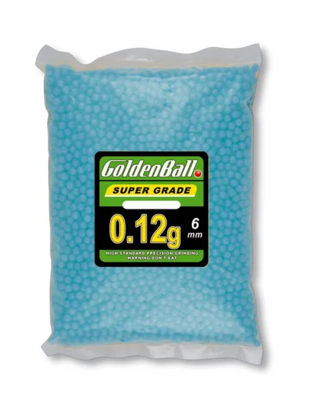 Airsoft Bolas 0.12g 2500 Piezas 6mm Goldenball al Mejor Precio Online