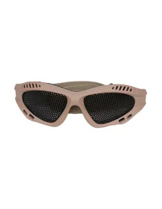 Gafas De Rejilla Airsoft Color Tan