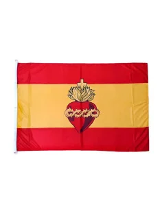 Bandera Sagrado Corazón Jesús Estampada
