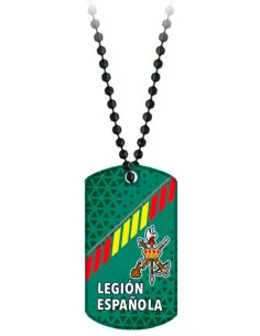 Chapa Legión Española con Cadena de Bolas