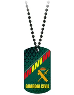 Chapa Guardia Civil con Cadena de Bolas