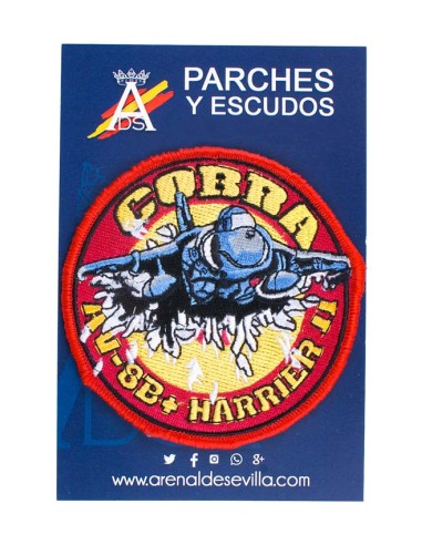Parche Patrulla Cobra AV 8B Harrier II