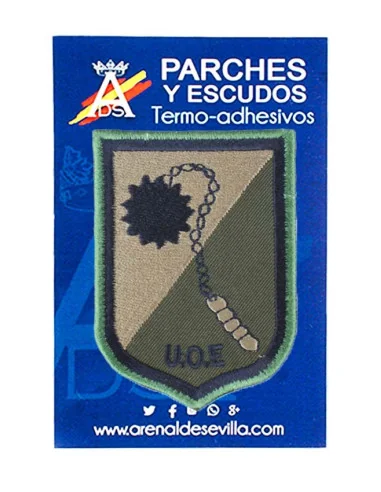 Parche de Tela Bordado de la Unidad de Operaciones Especiales UOE