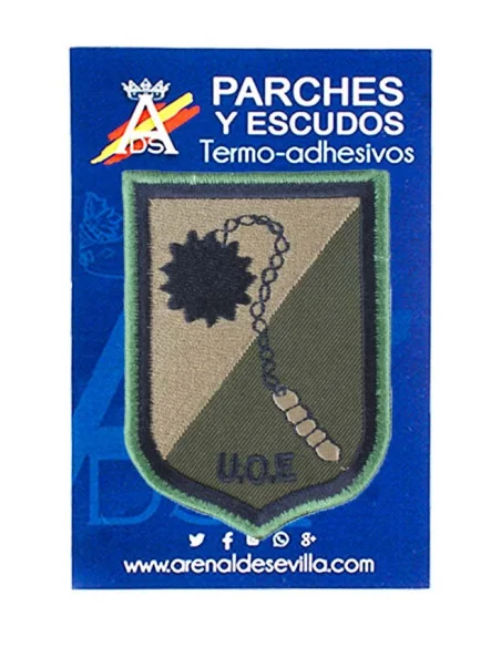 Parche de Tela Bordado de la Unidad de Operaciones Especiales UOE