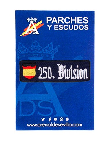 Parche Bordado División Azul 250