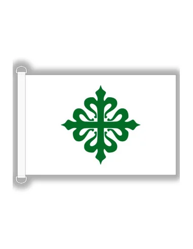 Bandera Cruz de Alcántara Exterior | Varios Tamaños | Arenal