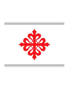 Bandera Cruz de Calatrava Varios Tamaños