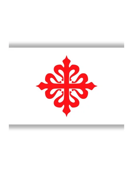 Bandera Cruz de Calatrava Varios Tamaños