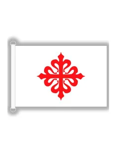 Bandera Cruz de Calatrava Varios Tamaños 2