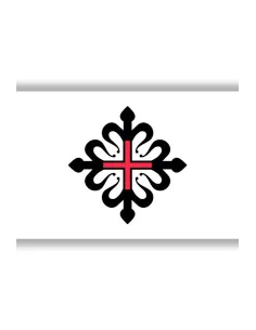 Bandera Cruz de Montesa Varios Tamaños