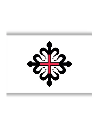 Bandera Cruz de Montesa Varios Tamaños