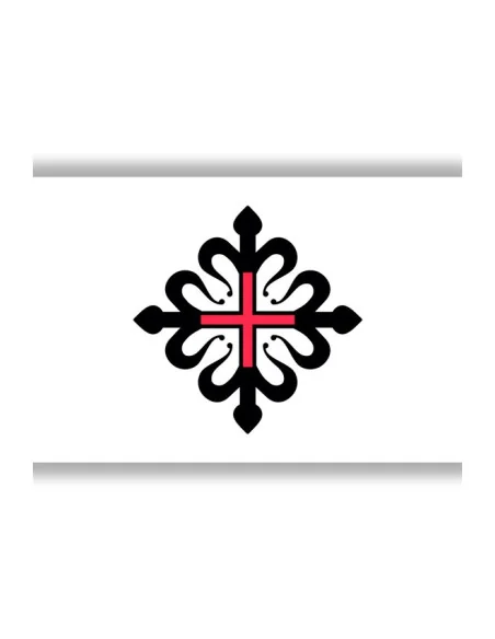 Bandera Cruz de Montesa Varios Tamaños