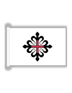 Bandera Cruz de Montesa Varios Tamaños 2