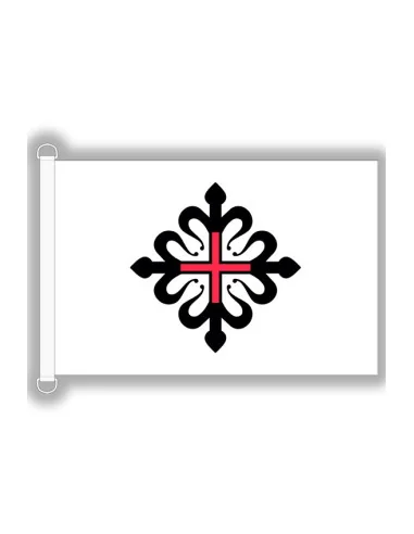 Bandera Cruz de Montesa Varios Tamaños
