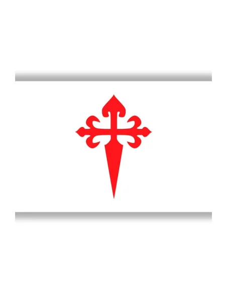 Bandera Cruz de Santiago Varios Tamaños