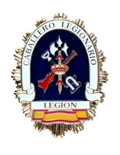Placa Caballero Legionario