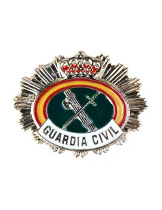 Placa Guardia Civil con Rafagado