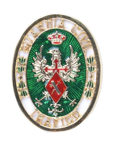 Placa de Guardia Civil Tráfico