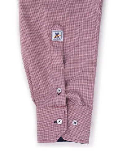 Camisa Vichy Burdeos Bandera España
