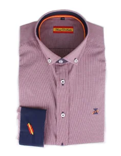 Camisa Vichy Burdeos Bandera España 2