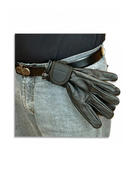 Porta Guantes Seguridad Negro