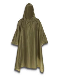Poncho Impermeable Verde