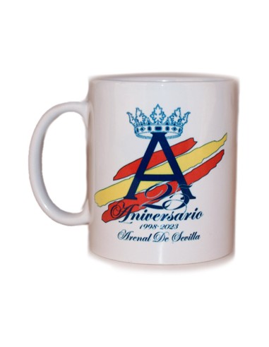 Taza Arenal De Sevilla Logo 25 Aniversario