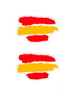 Pack 2 Unidades Bandera España Trazos