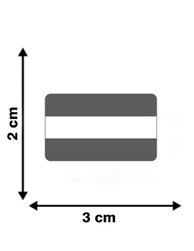 Pegatinas Bandera Andalucía x4