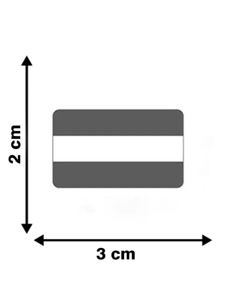 Pegatinas Bandera Andalucía x4