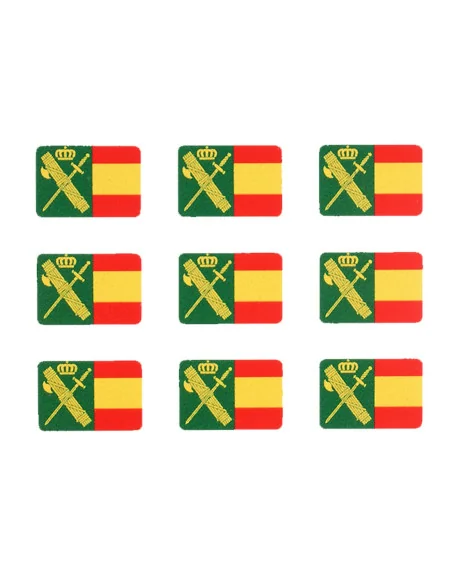 Pegatinas Mini Pack de 9 Guardia Civil