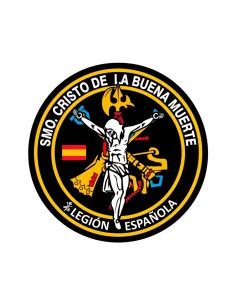 Pegatina Cristo Buena Muerte Legión Redonda