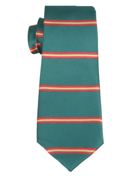 Corbata Bandera España Horizontal Verde