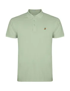 Polo Verde Manzana Bandera España 2