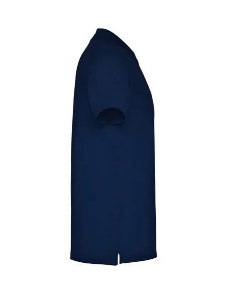 Polo bandera de España básico de punto piqué azul marino