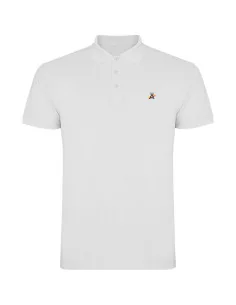 Polo Blanco Bandera España 2