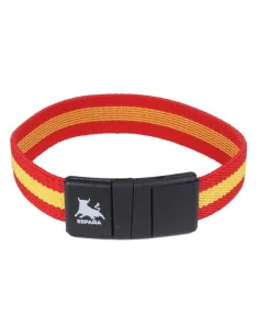 Pulsera Elástica Bandera España Cierre Toro
