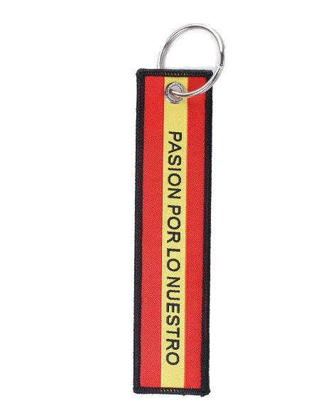 Llavero Tela Bandera España Toro