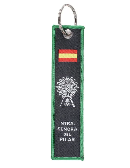 Llavero Tela Bandera España Guardia Civil