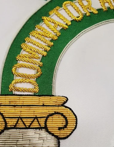 Bandera Bordada Andalucía A Mano