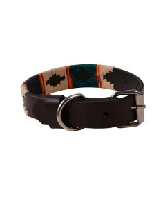 Collar Perro Bordado Argentino Bandera de España - Hebilla