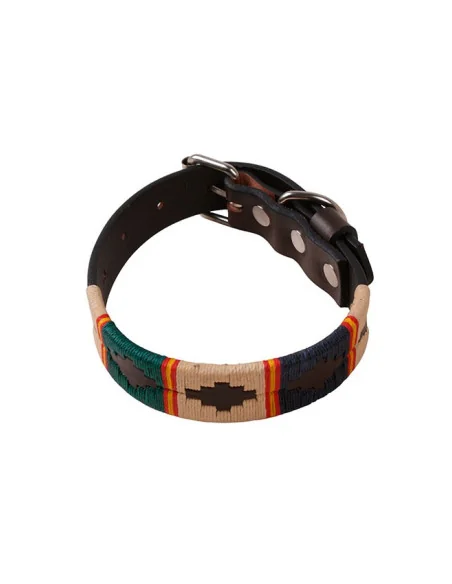 Collar Perro Bordado Argentino Bandera de España - Bordado