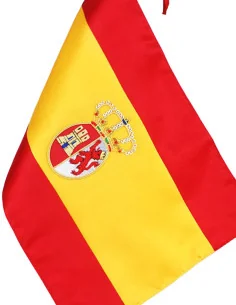 Banderín Sobremesa Bandera España 1785 Carlos III Bordado 2