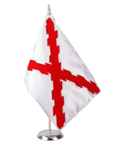 Banderín Sobremesa Cruz de Borgoña o San Andrés