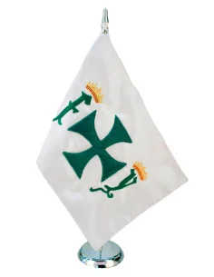 Banderín Sobremesa Cristobal Colón Bordado