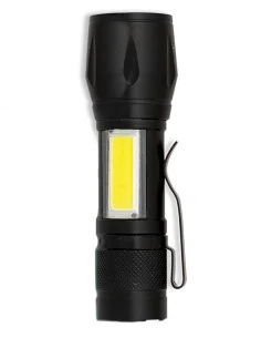 ✔ Linterna Táctica Led Recargable Usb y Clip Al Mejor Precio Online.
