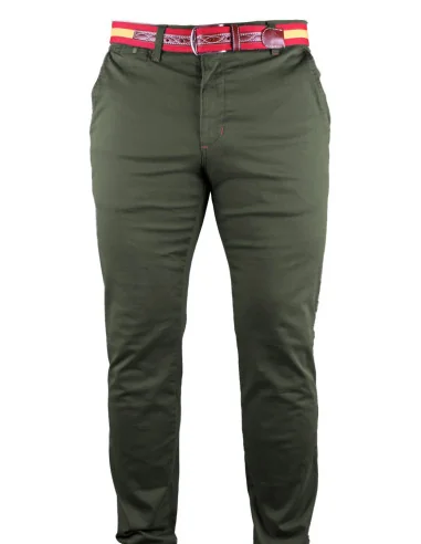 Pantalón Sport Bandera España Kaki