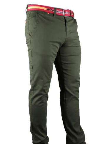 Pantalón Sport Bandera España Kaki