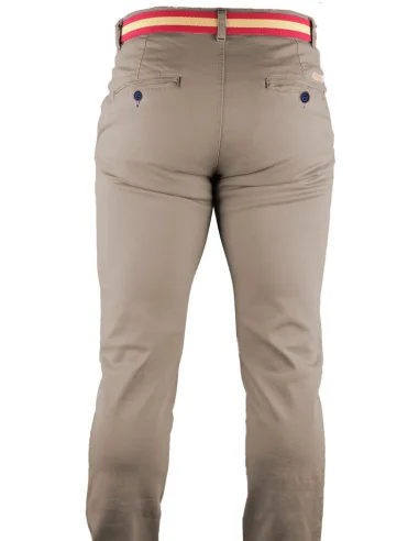 Pantalón Sport Bandera España Camel
