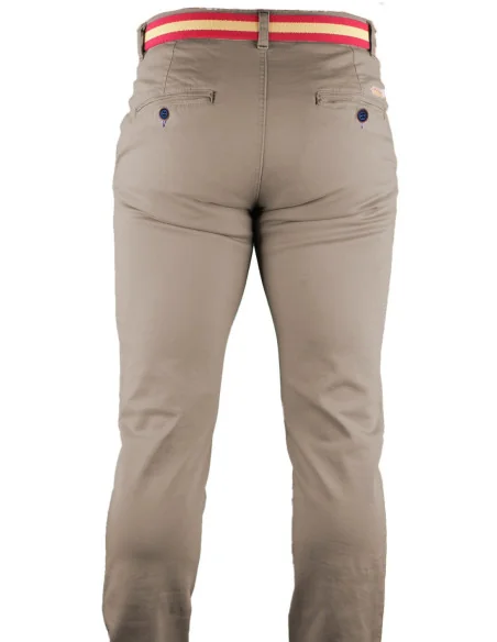 Pantalón Sport Bandera España Camel